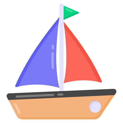 bateau Generic Flat Icône