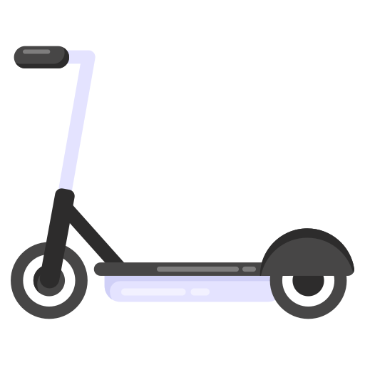 scooter de chute Generic Flat Ícone