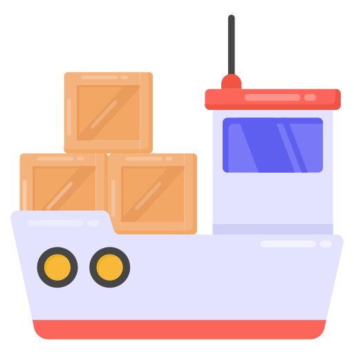Cargo boat Generic Flat icon