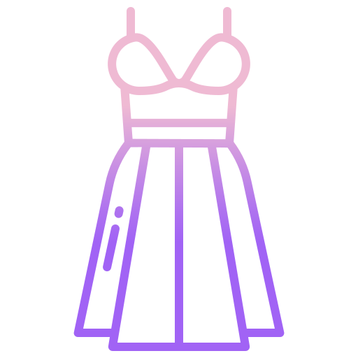 Dress Icongeek26 Outline Gradient icon