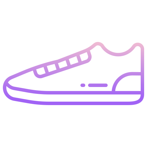 scarpa da ginnastica Icongeek26 Outline Gradient icona