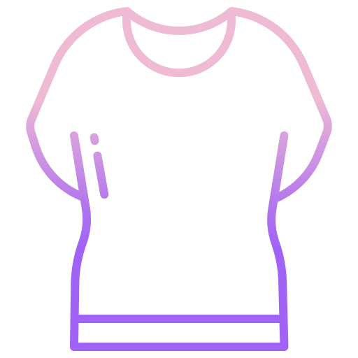 t-shirt Icongeek26 Outline Gradient icon