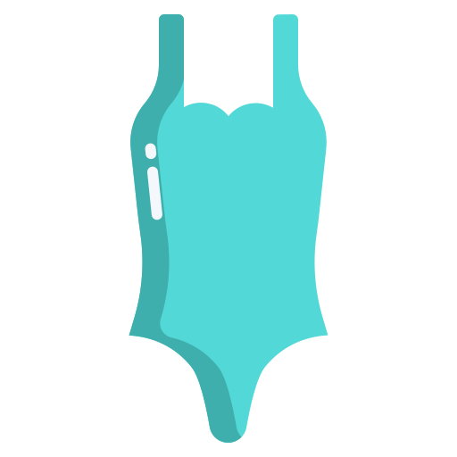kostium kąpielowy Icongeek26 Flat ikona