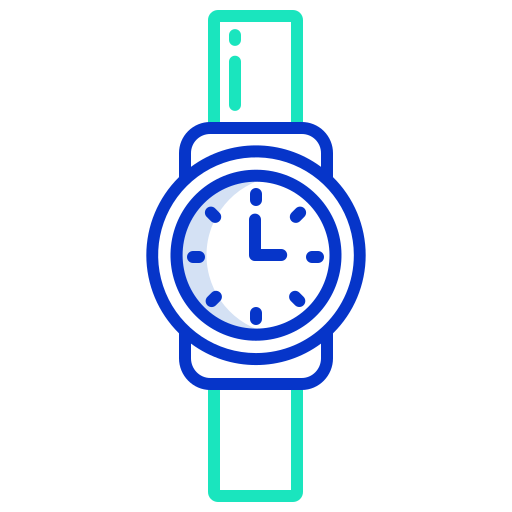 zegarek na rękę Icongeek26 Outline Colour ikona