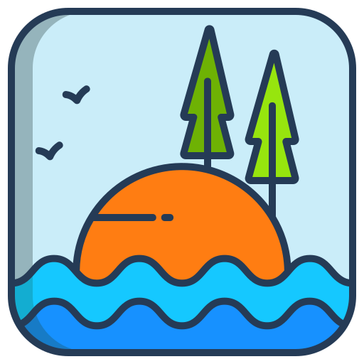 Island Icongeek26 Linear Colour icon