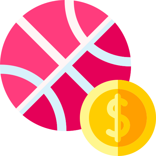 Баскетбол Basic Rounded Flat иконка
