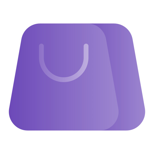 sac de courses Generic Flat Gradient Icône