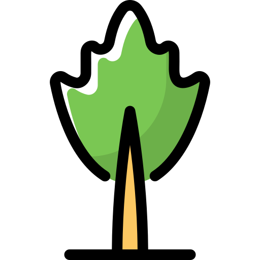 Árbol Generic Color Omission icono