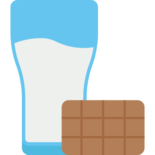 Шоколадное молоко Generic Flat иконка