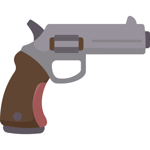 Gun Amethys Design Flat icon