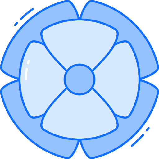 mohn Generic Blue icon