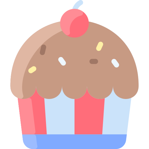 cupcake Vitaliy Gorbachev Flat icoon