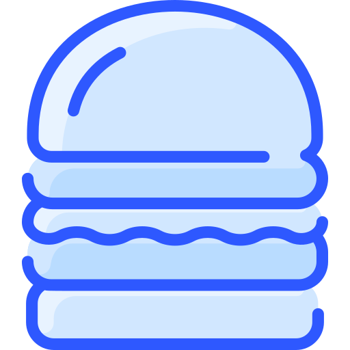 hamburger Vitaliy Gorbachev Blue icoon