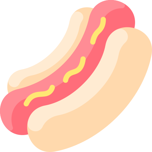 hotdog Vitaliy Gorbachev Flat icoon