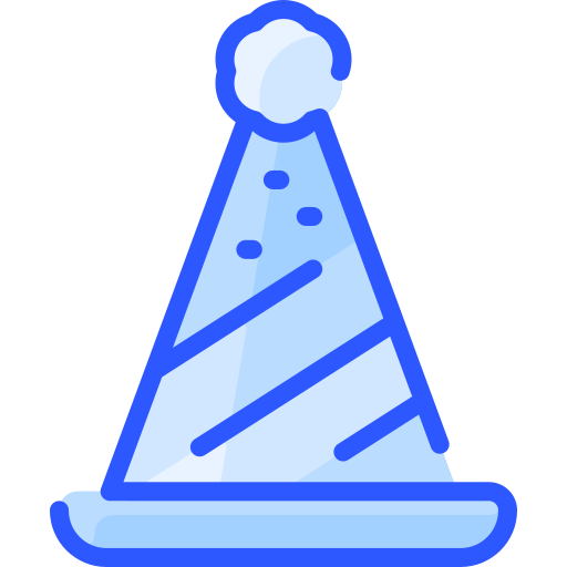 Party hat Vitaliy Gorbachev Blue icon