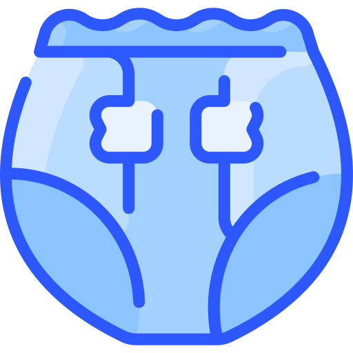 Baby diaper Vitaliy Gorbachev Blue icon