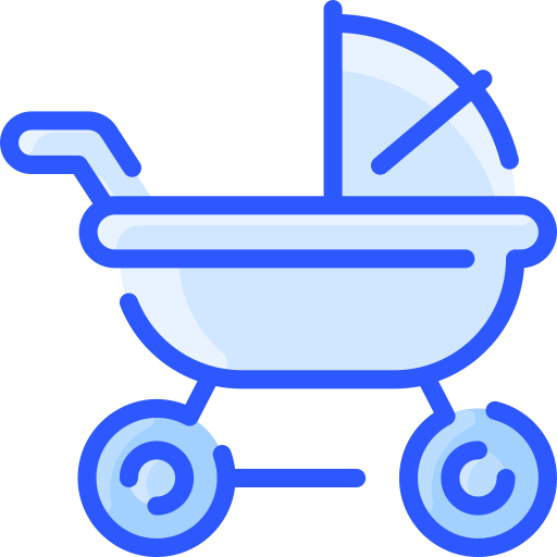 Baby stroller Vitaliy Gorbachev Blue icon
