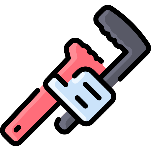 Pipe wrench Vitaliy Gorbachev Lineal Color icon