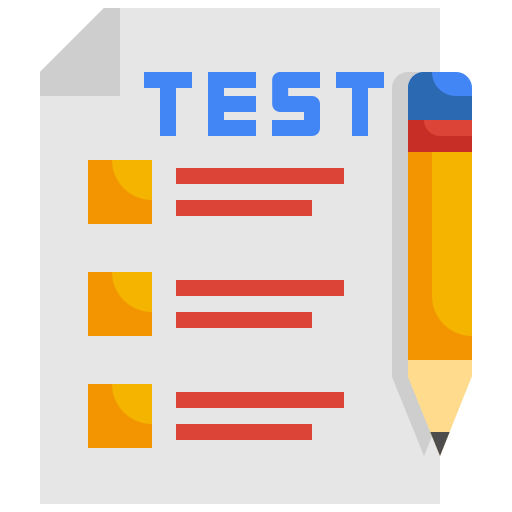 test Generic Flat icoon
