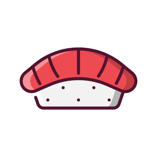 sushi Generic Outline Color icono