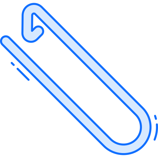 Safety pin Generic Blue icon