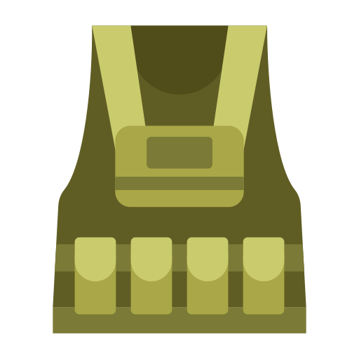 Bulletproof vest Generic Flat icon