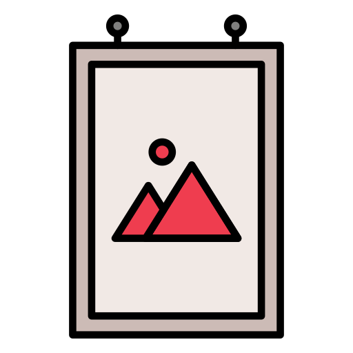 フレーム Generic Outline Color icon