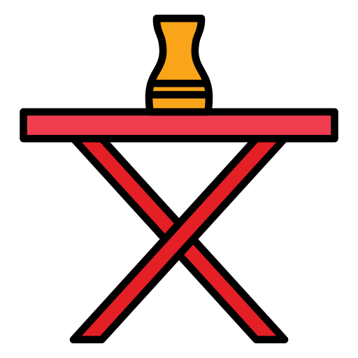 mesa Generic Outline Color icono