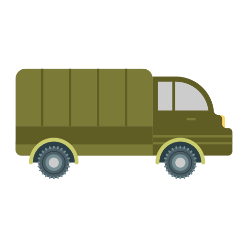 Military truck Generic Flat icon
