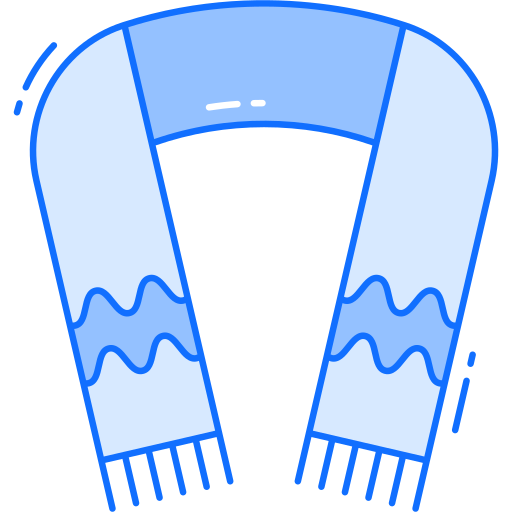 winterschal Generic Blue icon