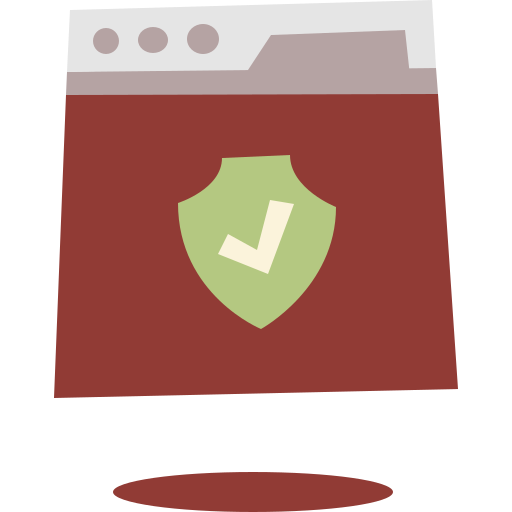 browser Cartoon Flat icon
