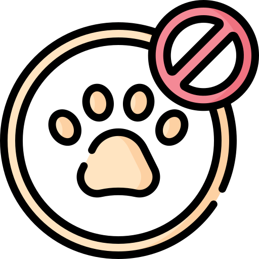 No pets allowed Special Lineal color icon