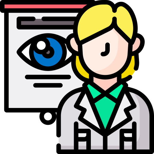 Optometrist Special Lineal color icon