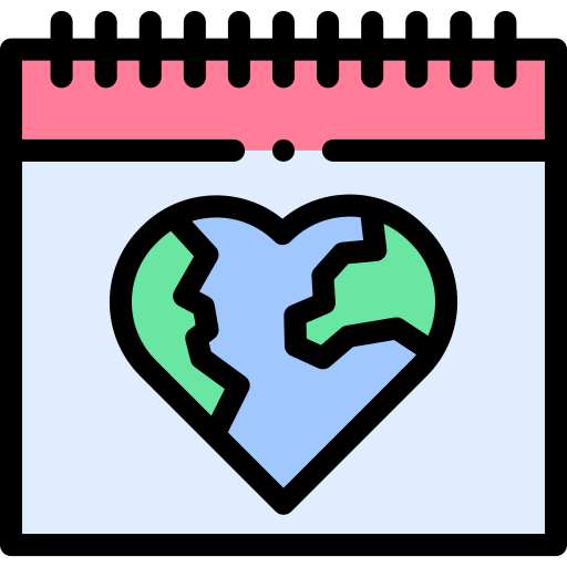 Światowy dzień pomocy humanitarnej Detailed Rounded Lineal color ikona