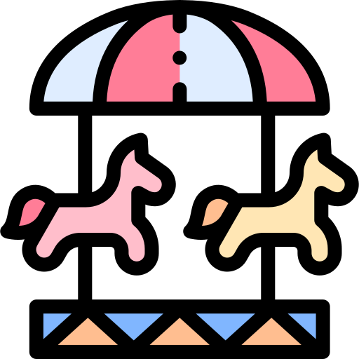 Carousel Detailed Rounded Lineal color icon