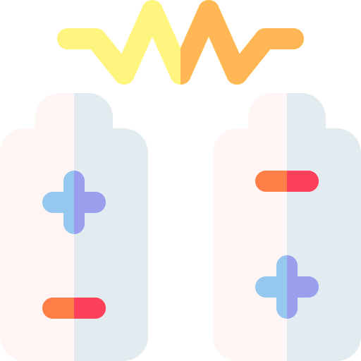 batteria Basic Rounded Flat icona