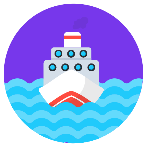 schip Generic Circular icoon