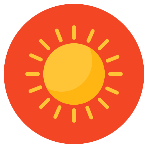brillo solar Generic Circular icono