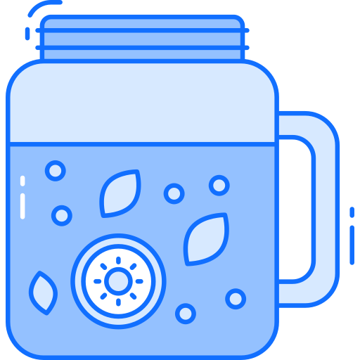 geïnfundeerd water Generic Blue icoon
