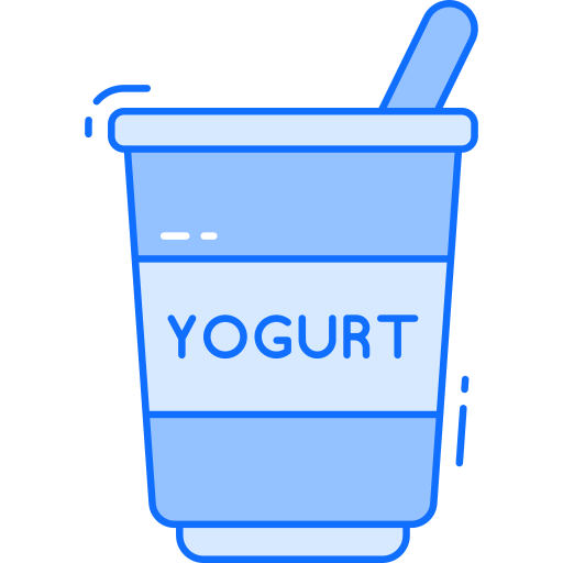 yoghurt Generic Blue icoon