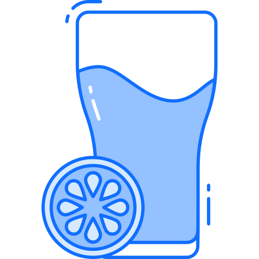 오렌지 주스 Generic Blue icon