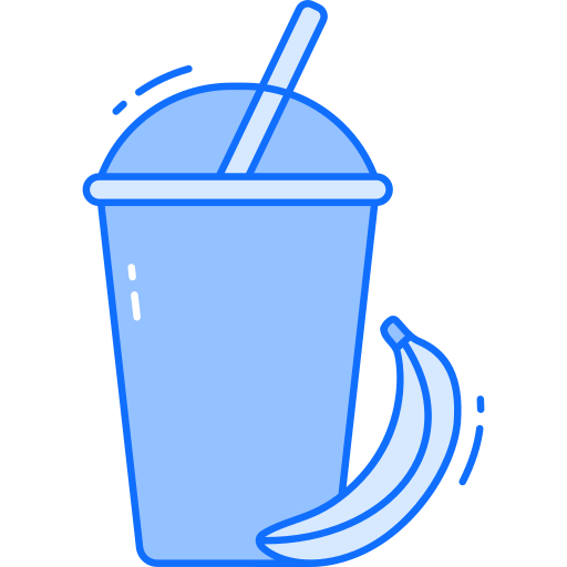 Banana smoothie Generic Blue icon