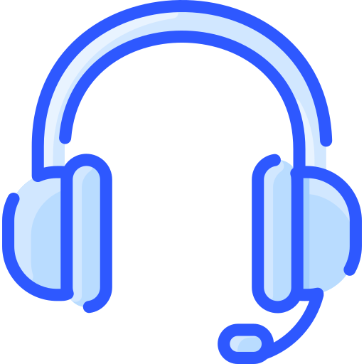 Headphones Vitaliy Gorbachev Blue icon