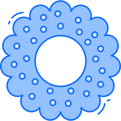 Bagel Generic Blue icon