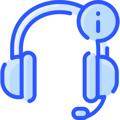 Headphones Vitaliy Gorbachev Blue icon