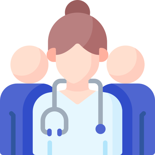 Medical team Special Flat icon