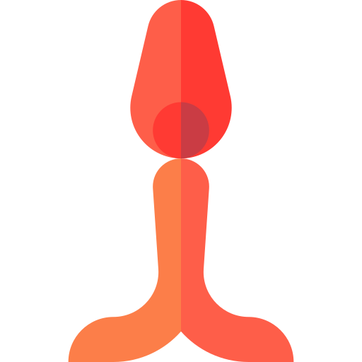 carcinógeno Basic Straight Flat icono