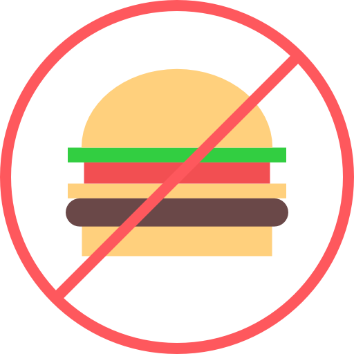 No burger Alfredo Hernandez Flat icon