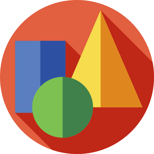 geometryczny Flat Circular Flat ikona