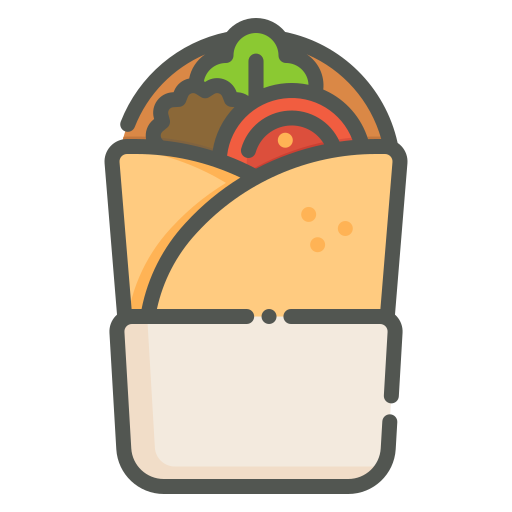 kebab Generic Outline Color icoon